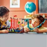 لگو کریتور 3 در 1 مدل کشتی وایکینگ و مار میدگارد (31132), image 2