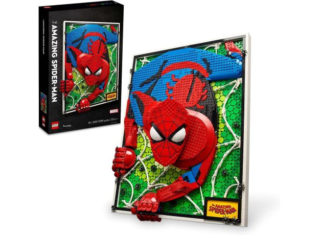 لگو مارول مدل تابلو اسپایدرمن شگفت انگیز (31209), image