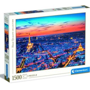 پازل 1500 تکه کلمنتونی مدل شهر پاریس, image