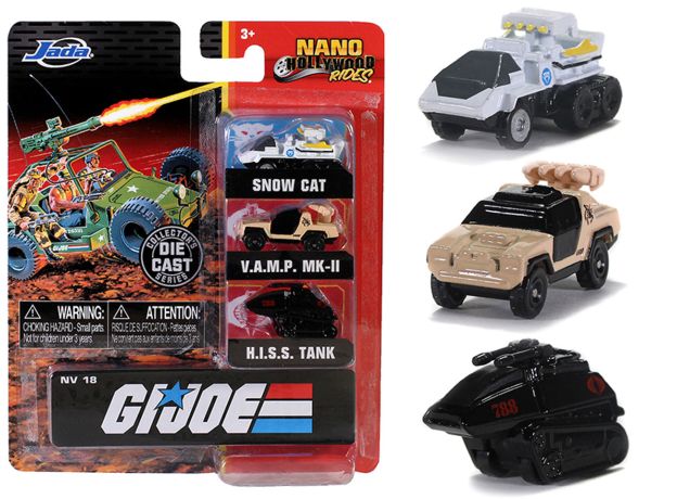 پک 3 تایی ماشین‌های فلزی کوچک Hollywood Rides مدل G.I.Joe, تنوع: 253251013-J.I.Joe, image
