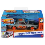 ماشین عقب کش Hot Wheels سری Pull-Back Speedersمدل 1969 Ford Mustang, تنوع: HPT04-1969 Ford Mustang, image 5