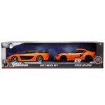 پک 2 تایی ماشین های فلزی Fast & Furious مدل Toyota GR Supra و Han’s Mazda Rx-7 با مقیاس 1:32, image 7