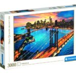 پازل 3000 تکه کلمنتونی مدل غروب در نیویورک, image