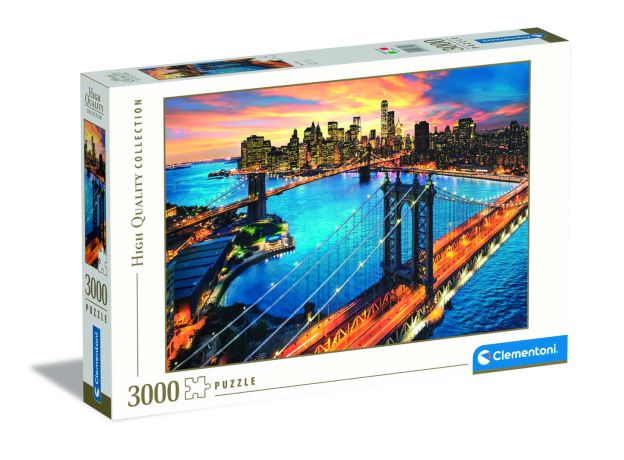 پازل 3000 تکه کلمنتونی مدل غروب در نیویورک, image