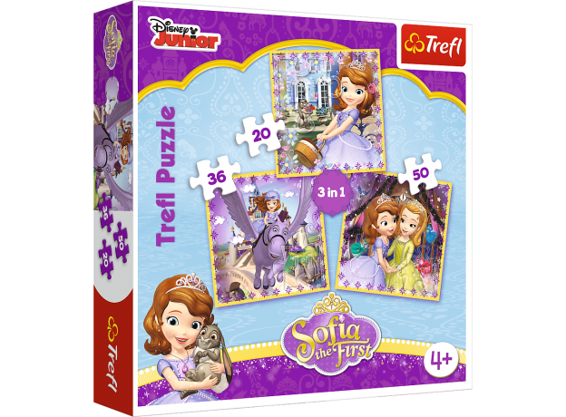 پازل 3 در 1 ترفل مدل پِپا خوکه در مدرسه, image