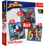 پازل 3 در 1 ترفل مدل اسپایدرمن قهرمان, image