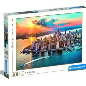 پازل 500 تکه کلمنتونی مدل نمایی از نیویورک, image