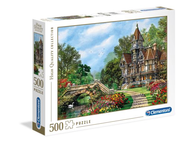 پازل 500 تکه کلمنتونی مدل کلبه آبراه قدیمی, image