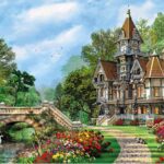 پازل 500 تکه کلمنتونی مدل کلبه آبراه قدیمی, image 2