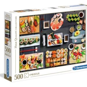 پازل 500 تکه کلمنتونی مدل سوشی, image