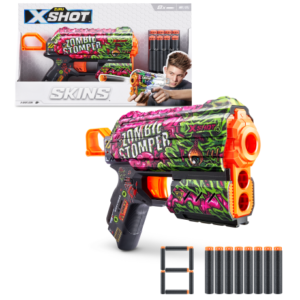 تفنگ ایکس شات X-Shot سری Skins مدل Flux Zombie Stomper