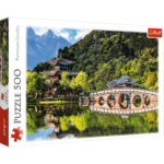 پازل 500 تکه ترفل مدل دریاچه اژدهای سیاه در چین, image