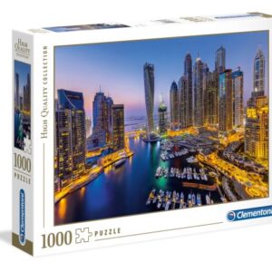 پازل 1000 تکه کلمنتونی مدل شهر دبی, image