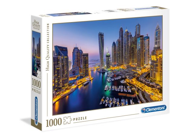 پازل 1000 تکه کلمنتونی مدل شهر دبی, image