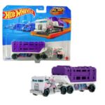 کامیون مسابقه ای Hot Wheels مدل Caged Cargo, تنوع: BFM60-979J-Caged Cargo, image