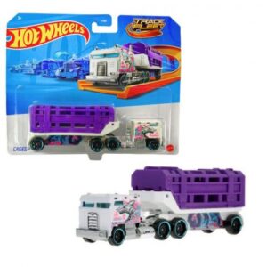 کامیون مسابقه ای Hot Wheels مدل Caged Cargo, تنوع: BFM60-979J-Caged Cargo, image
