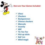10 بازی گروهی در 1 ست چوبی Game Center, image 8