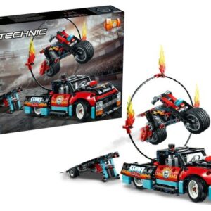 لگو تکنیک مدل نمایش هیجان انگیز کامیون و موتور (42106)