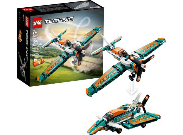 لگو تکنیک 2 در 1 مدل هواپیمای مسابقه ای (42117), image