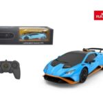 ماشین کنترلی لامبورگینی Huracan STO راستار با مقیاس 1:24 آبی, image 2