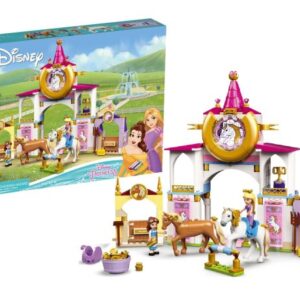 لگو دیزنی مدل اسطبل سلطنتی پرنسس بل و پرنسس راپونزل (43195)