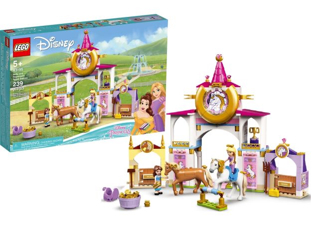 لگو دیزنی مدل اسطبل سلطنتی پرنسس بل و پرنسس راپونزل (43195), image