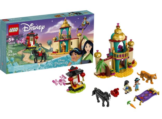 لگو دیزنی مدل ماجراجویی با مولان و جاسمین (43208), image