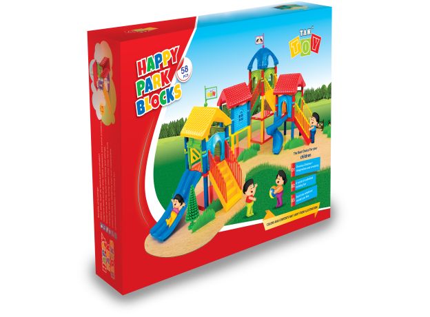 ست ساختنی پارک شادی 58 قطعه تک توی, image