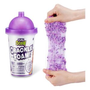 اسلایم دونه برفی بنفش Oosh Slime Crackle Foam