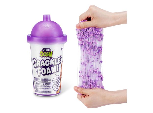 اسلایم دونه برفی بنفش Oosh Slime Crackle Foam, تنوع: 8667SQ1-purple, image
