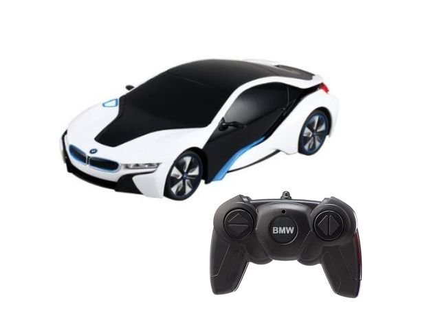 ماشین کنترلی ب ام و I8 سفید راستار با مقیاس 1:24, تنوع: 48400-White, image