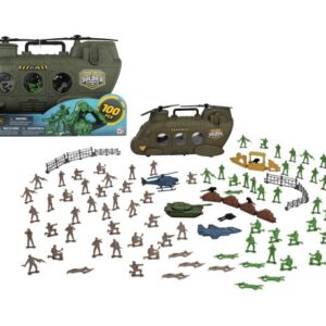 ست بازی هلی کوپتر سربازهای Soldier Force مدل Chinook Bucket