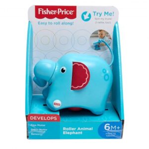 فیل چرخ دار fisher price, image