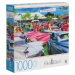 پازل 1000 تکه Spin Master مدل نمایشگاه اتومبیل های کلاسیک, image