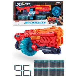 تفنگ ایکس شات X-Shot مدل Turbo Advance قرمز