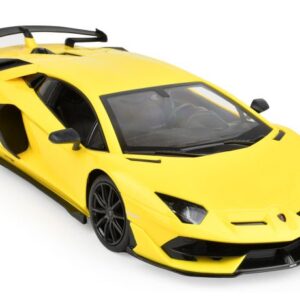 ماشین کنترلی لامبورگینی Aventador SVJ راستار با مقیاس 1:14 (زرد)