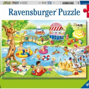 پازل 2 در 1 راونزبرگر مدل تفریح در دریاچه, image