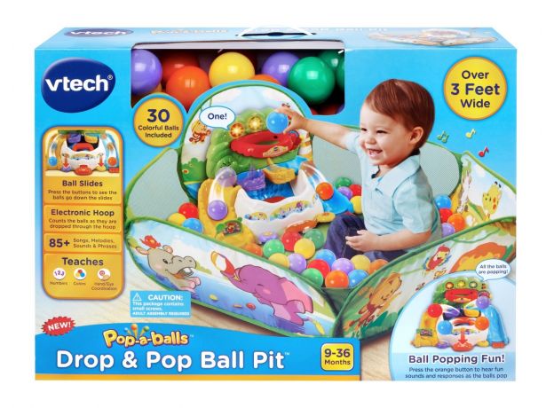 زمین توپ بازی موزیکال Pop Ball Vtech, image