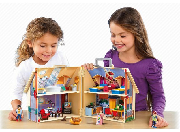 پلی موبیل مدل Take Along Modern Doll House (playmobil), image
