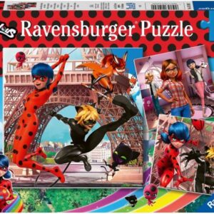 پازل 3 در 1 راونزبرگر مدل دختر کفشدوزکی