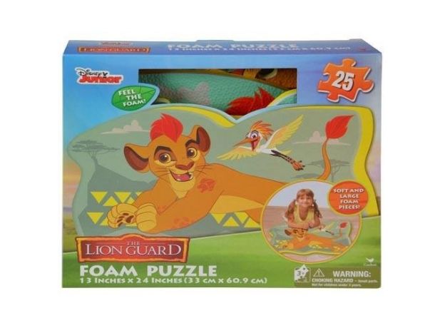 پازل فومی 25 تکه ای شیر شاه (Cardinal), image