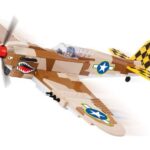 بلاک ساختنی کوبی مدل هواپیمای جنگنده Curtiss P 40, image 5