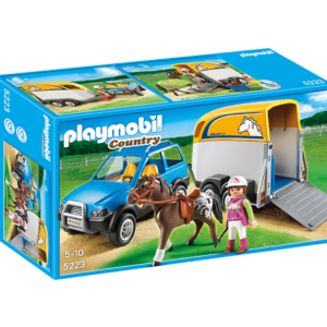 پلی موبیل تریلی حمل اسب (playmobil), image
