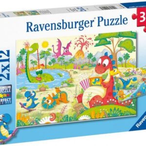 پازل 2 در 1 راونزبرگر مدل دایناسورهای دوست داشتنی, image