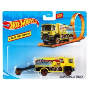 کامیون مسابقه ای Hot Wheels مدل Scania Rally Truck, تنوع: BFM60-979J-Scania Rally Truck, image