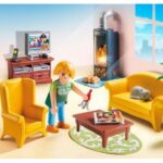 پلی موبیل اتاق نشیمن همراه با بخاری (playmobil), image 3
