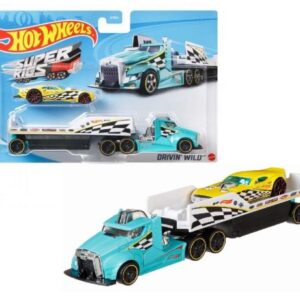 تریلی و ماشین Hot Wheels مدل Drivin Wild