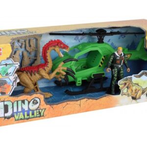 ست بازی شکارچیان دایناسور Dino Valley مدل Dino Catch Helicoptor, image