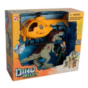 ست بازی شکارچیان دایناسورDino Valley مدل Helicopter Dinosaur, image