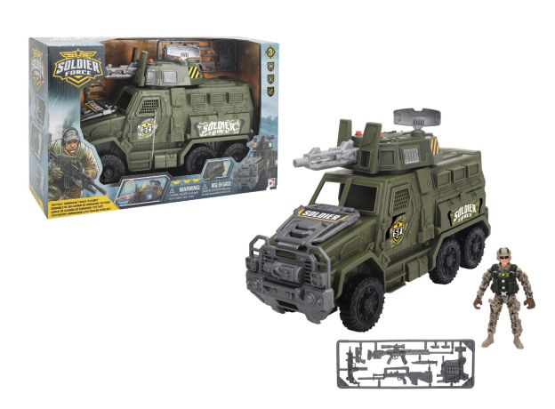 ست بازی کامیون فرماندهی سربازهای Soldier Force مدل Tactical Command Truck, image